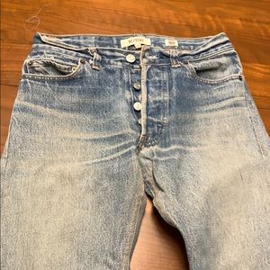 Re/Done x Levi’s Straight Skinny Sz 24